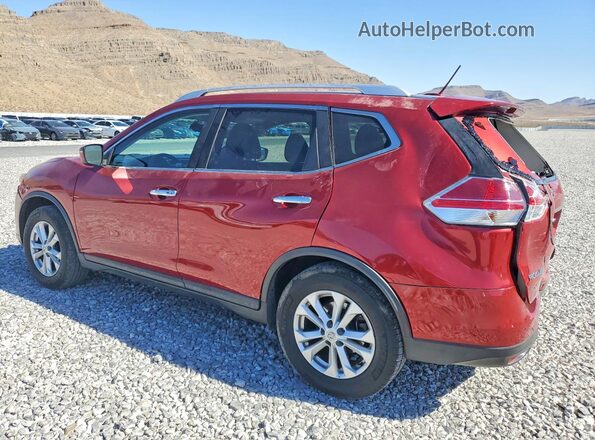 KNMAT2MT6GP712476 2016 NISSAN ROGUE Burgundy 
