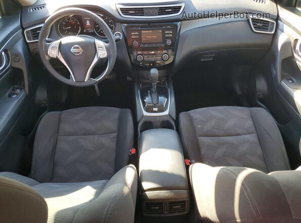 KNMAT2MT6GP727348 2016 NISSAN ROGUE Black 