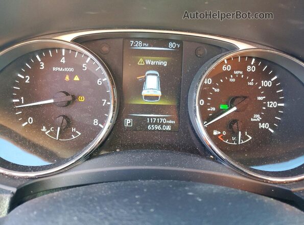 KNMAT2MT6GP727348 2016 NISSAN ROGUE Black 