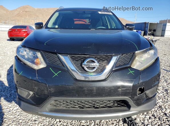 KNMAT2MT6GP727348 2016 NISSAN ROGUE Black 
