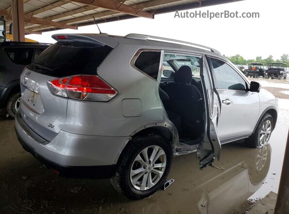 KNMAT2MT6GP730623 2016 NISSAN ROGUE Silver Rear right