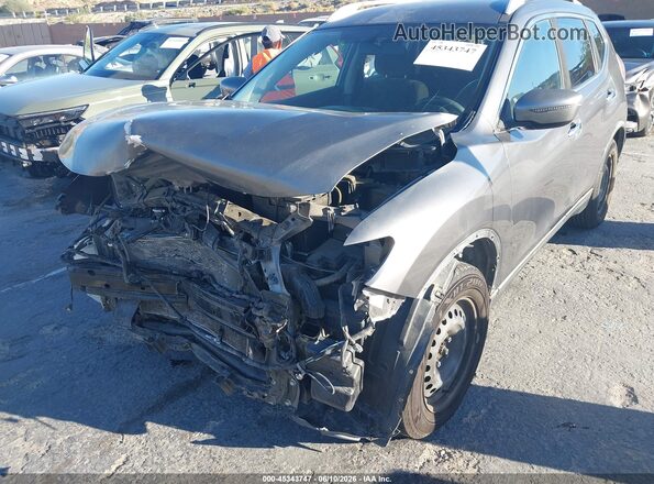 KNMAT2MT6GP733196 2016 NISSAN ROGUE Gray Սարքավորումների վահանակի տեսք