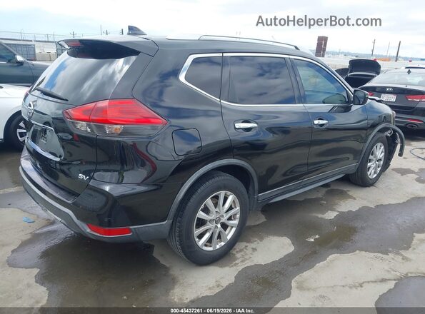 KNMAT2MT6HP510870 2017 NISSAN ROGUE Black Tył prawy