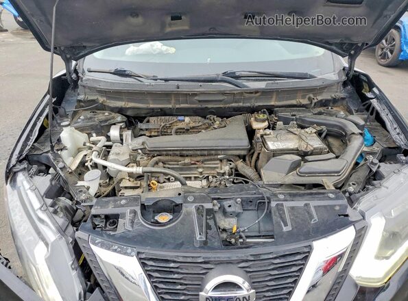 KNMAT2MT6HP526633 2017 NISSAN ROGUE Black Engine compartment view