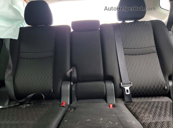 KNMAT2MT6HP526633 2017 NISSAN ROGUE Black Rear seats view