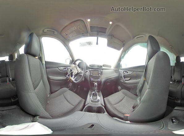 KNMAT2MT6HP526633 2017 NISSAN ROGUE Black 360 interior view