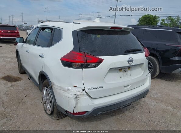 KNMAT2MT6HP586640 2017 NISSAN ROGUE White Задня ліва чверть