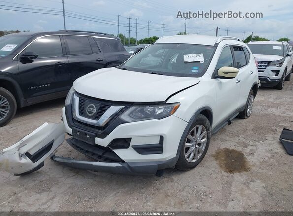 KNMAT2MT6HP586640 2017 NISSAN ROGUE White Передня ліва чверть