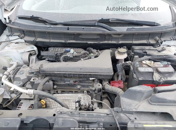 KNMAT2MT6HP586640 2017 NISSAN ROGUE White Вид ззаду