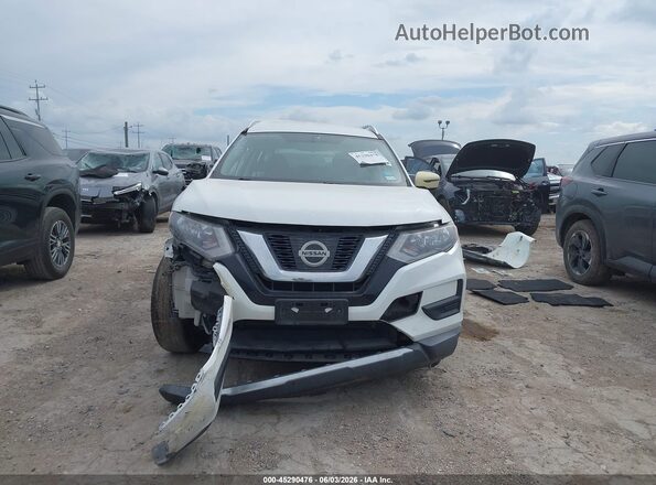 KNMAT2MT6HP586640 2017 NISSAN ROGUE White Вид щитка приладів