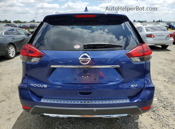 KNMAT2MT6JP600185 2018 NISSAN ROGUE Blue 