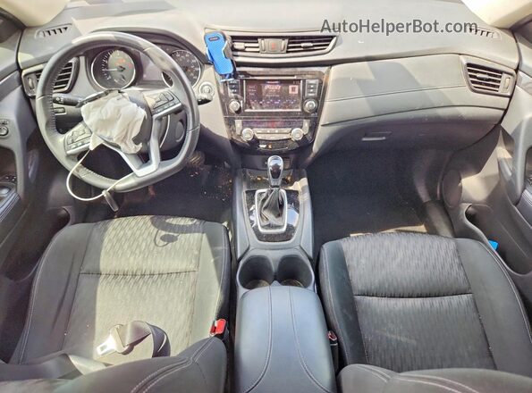KNMAT2MT6KP505272 2019 NISSAN ROGUE Gray Առջևի վահանակի տեսք