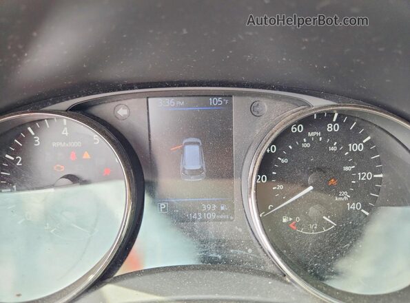 KNMAT2MT6KP505272 2019 NISSAN ROGUE Gray Սարքավորումների վահանակի տեսք