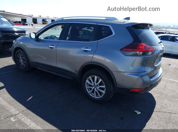 KNMAT2MT6KP505899 2019 NISSAN ROGUE Серый Задняя левая четверть