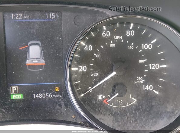 KNMAT2MT6KP505899 2019 NISSAN ROGUE Серый Вид задних сидений