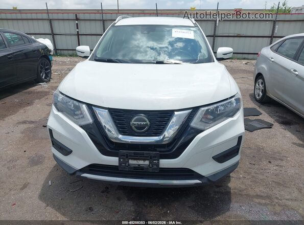 KNMAT2MT6KP518877 2019 NISSAN ROGUE White Вид щитка приладів