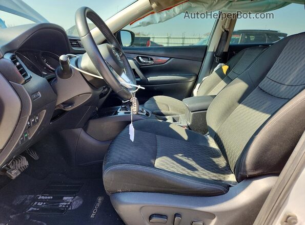 KNMAT2MT6KP522315 2019 NISSAN ROGUE Silver Вид салону спереду