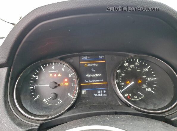 KNMAT2MT6KP541088 2019 NISSAN ROGUE Белый 