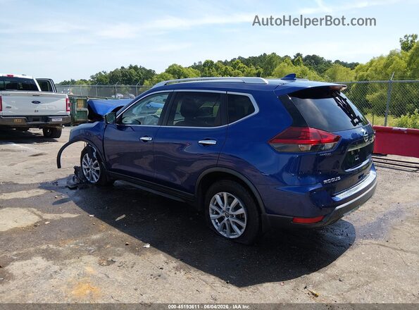 KNMAT2MT6KP556867 2019 NISSAN ROGUE Blue Задня ліва чверть