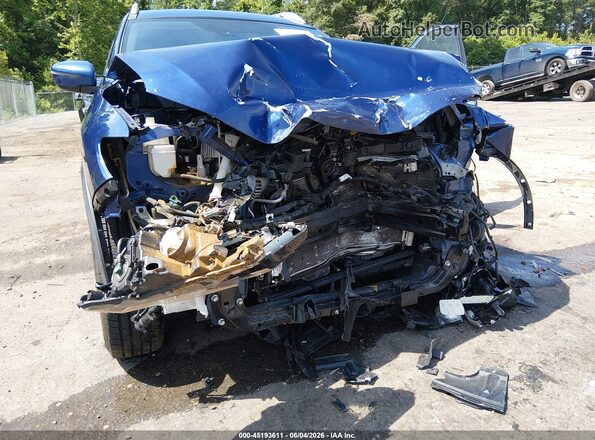 KNMAT2MT6KP556867 2019 NISSAN ROGUE Blue Вид спереду