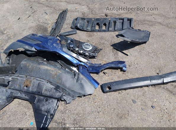 KNMAT2MT6KP556867 2019 NISSAN ROGUE Blue Вид панелі приладів
