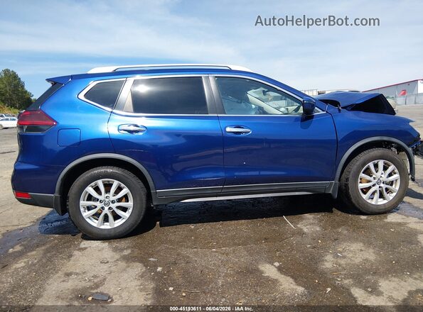 KNMAT2MT6KP556867 2019 NISSAN ROGUE Blue Вид задньої частини салону