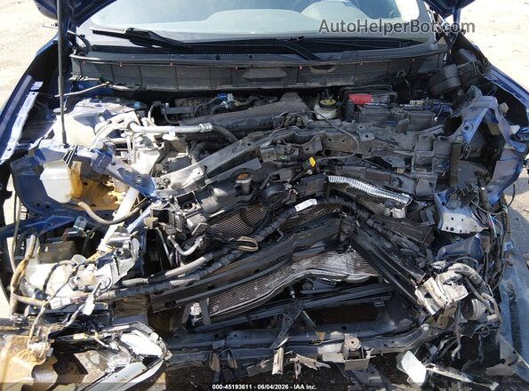 KNMAT2MT6KP556867 2019 NISSAN ROGUE Blue Вид ззаду