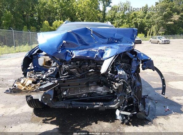 KNMAT2MT6KP556867 2019 NISSAN ROGUE Blue Вид щитка приладів