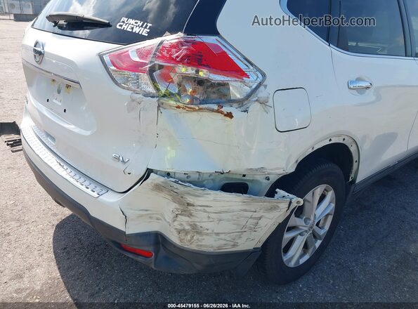 KNMAT2MT7GP610748 2016 NISSAN ROGUE White Vista frontal