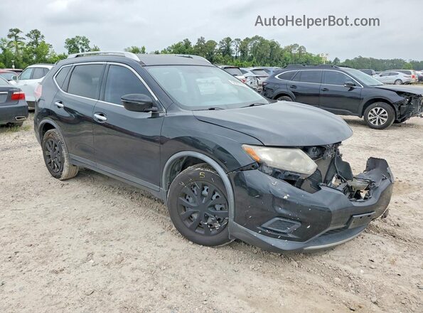 KNMAT2MT7GP622298 2016 NISSAN ROGUE Black Передня права чверть
