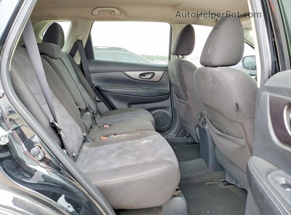 KNMAT2MT7GP622298 2016 NISSAN ROGUE Black Вид задньої частини салону