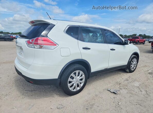 KNMAT2MT7GP649050 2016 NISSAN ROGUE White 