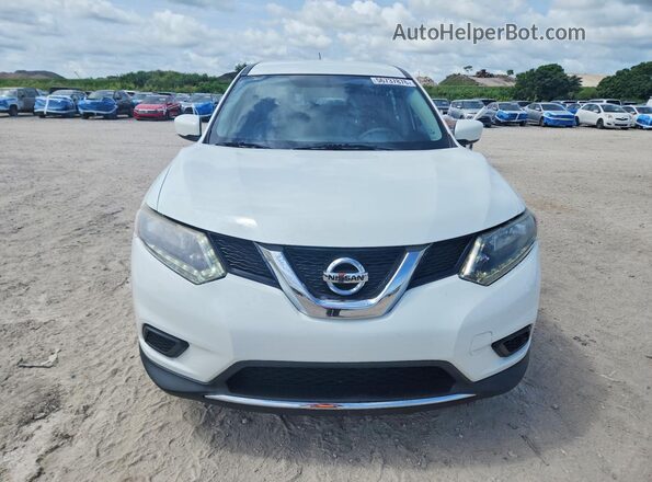 KNMAT2MT7GP649050 2016 NISSAN ROGUE White 