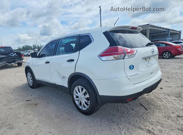 KNMAT2MT7GP649050 2016 NISSAN ROGUE White 