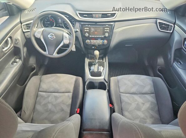 KNMAT2MT7GP649050 2016 NISSAN ROGUE White 