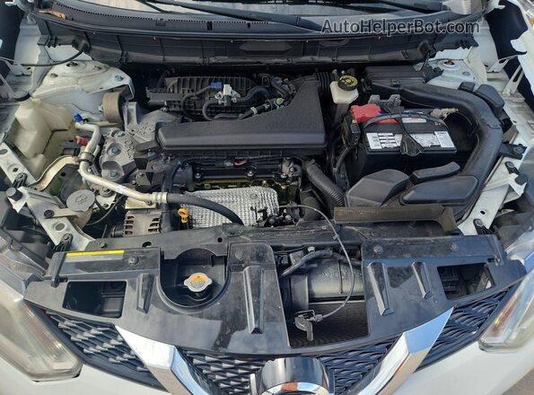 KNMAT2MT7GP649050 2016 NISSAN ROGUE White 