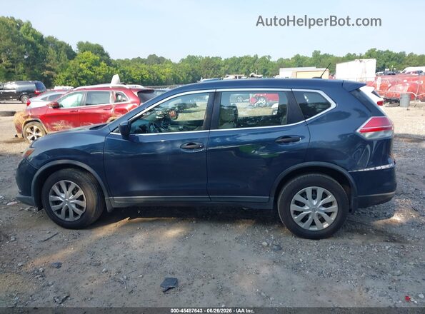 KNMAT2MT7GP653888 2016 NISSAN ROGUE Blue Панорамний вид салону 360°