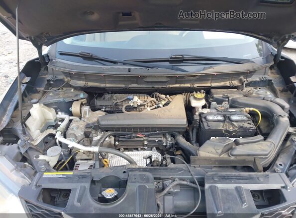 KNMAT2MT7GP653888 2016 NISSAN ROGUE Blue Вид ззаду