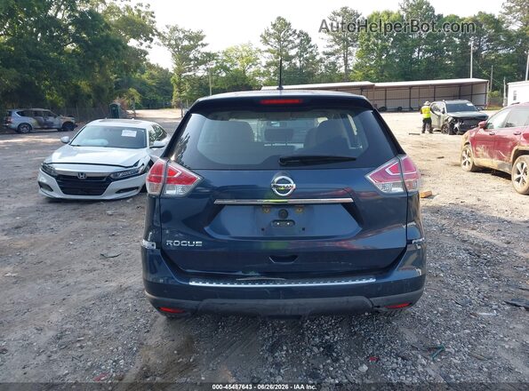 KNMAT2MT7GP653888 2016 NISSAN ROGUE Blue 