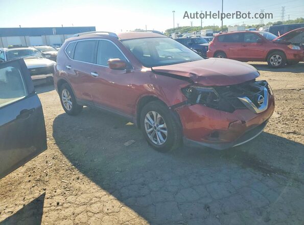 KNMAT2MT7GP729867 2016 NISSAN ROGUE Red Առջևի աջ