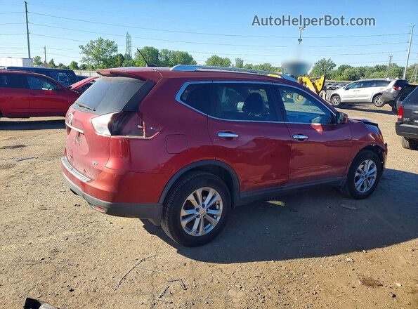 KNMAT2MT7GP729867 2016 NISSAN ROGUE Red Հետևի աջ