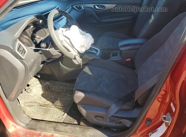 KNMAT2MT7GP729867 2016 NISSAN ROGUE Red Սալոնի դիմացի տեսք