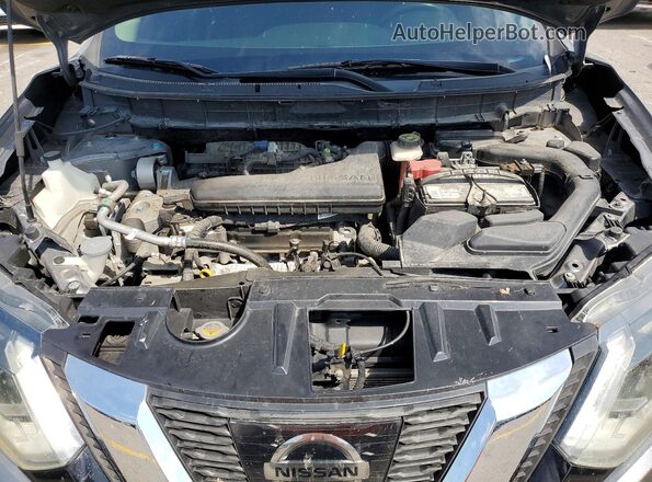 KNMAT2MT7HP611030 2017 NISSAN ROGUE Silver Engine compartment view