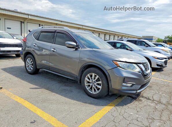KNMAT2MT7HP611030 2017 NISSAN ROGUE Silver Front right