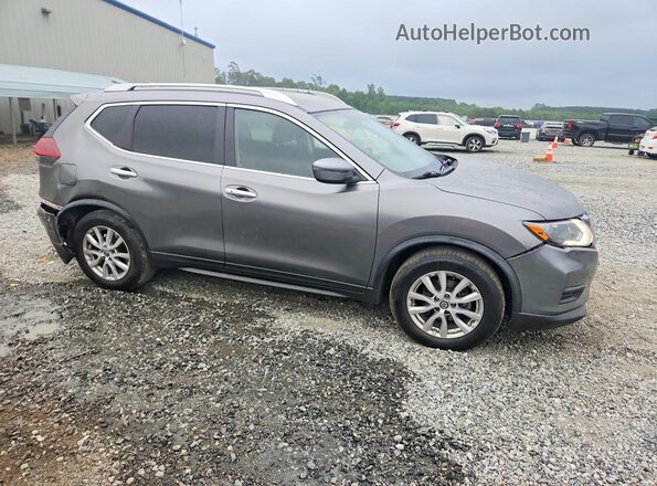 KNMAT2MT7JP505831 2018 NISSAN ROGUE Gray Delantero derecho