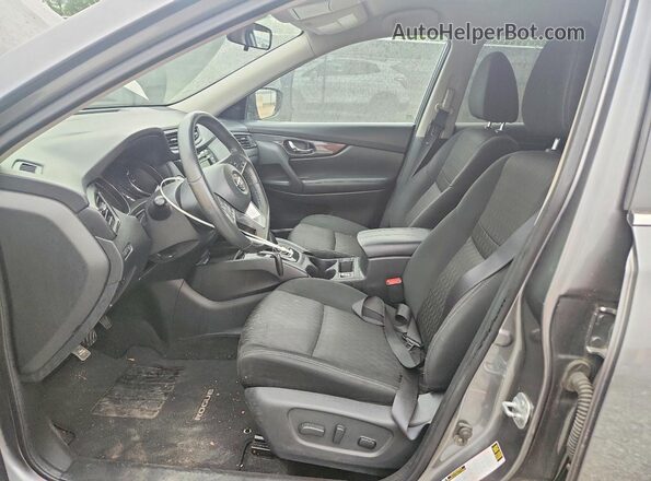 KNMAT2MT7JP505831 2018 NISSAN ROGUE Gray Vista interior delantera