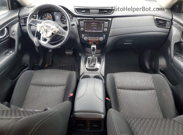 KNMAT2MT7JP510284 2018 NISSAN ROGUE Silver Dashboard view