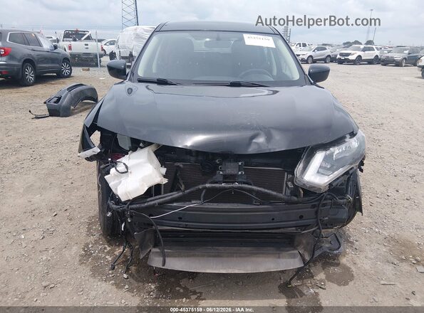 KNMAT2MT7JP510396 2018 NISSAN ROGUE Black Widok wnętrza z tyłu