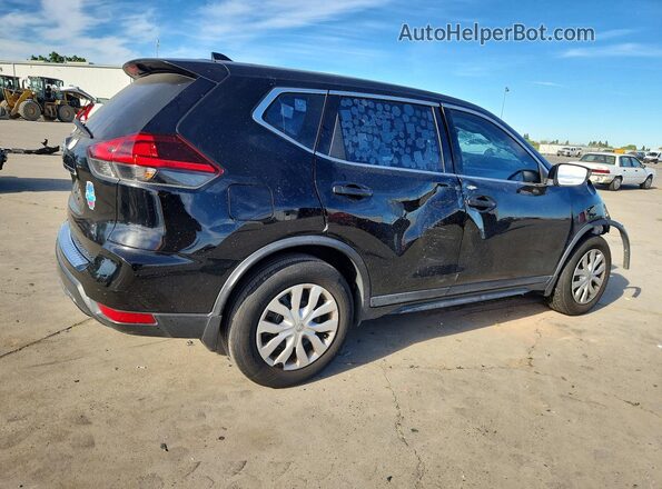 KNMAT2MT7JP513914 2018 NISSAN ROGUE Black უკანა მარჯვენა