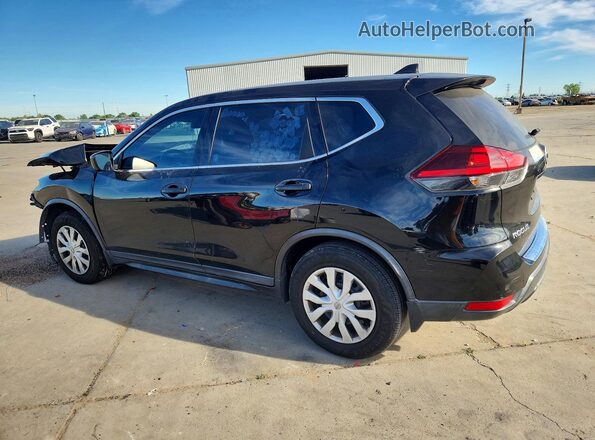 KNMAT2MT7JP513914 2018 NISSAN ROGUE Black უკანა მარცხენა